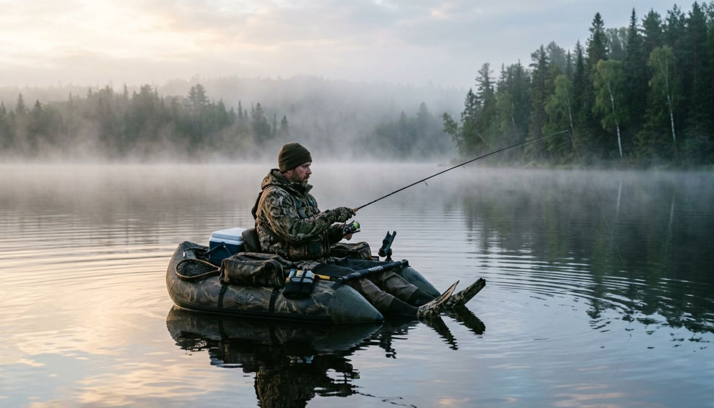 Come scegliere il belly boat ideale per la pesca sportiva?